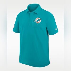 NFL Teal Miami Dolphins Polo Shirt